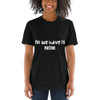 All we have is NOW. - Unisex Triblend Short Sleeve T-Shirt Funny quotes 7825426