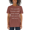 That awkward moment when you're wearing Nike's and you can't do it. - Unisex Triblend Short Sleeve T-Shirt Funny quotes 7826497