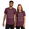 Can we just skip to the part of my life where I travel the world? - Unisex Triblend Short Sleeve T-Shirt Funny quotes 7826352