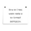How do I feel when there is no Coffee? DEPRESSO. - Paper Poster Funny quotes 7820839