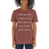 I like rumors. I find out so much about me that I didn't even know. - Unisex Triblend Short Sleeve T-Shirt Funny quotes 7826168