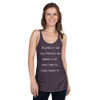 Maybe if we tell people the brain is an app, they'll start using it. - Ladies Triblend Racerback Tank Funny quotes 7826016