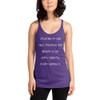 Maybe if we tell people the brain is an app, they'll start using it. - Ladies Triblend Racerback Tank Funny quotes 7826016