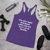 You can't make everybody happy. You are not a jar of Nutella. - Ladies Triblend Racerback Tank Funny quotes 7825669