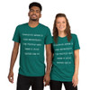 Common sense is like deodorant. The people who need it most never use it! - Unisex Triblend Short Sleeve T-Shirt Funny quotes 7825925