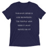 Common sense is like deodorant. The people who need it most never use it! - Unisex Triblend Short Sleeve T-Shirt Funny quotes 7825925