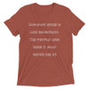 Common sense is like deodorant. The people who need it most never use it! - Unisex Triblend Short Sleeve T-Shirt Funny quotes 7825925