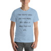 The truth will set you free. But first, it will piss you off. - Unisex Short Sleeve Jersey T-Shirt Funny quotes 7825629