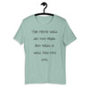 The truth will set you free. But first, it will piss you off. - Unisex Short Sleeve Jersey T-Shirt Funny quotes 7825629