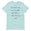The truth will set you free. But first, it will piss you off. - Unisex Short Sleeve Jersey T-Shirt Funny quotes 7825629