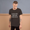 Storms make trees take deeper roots. - Unisex Short Sleeve Jersey T-Shirt Motivational quotes 7815702