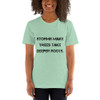 Storms make trees take deeper roots. - Unisex Short Sleeve Jersey T-Shirt Motivational quotes 7815702