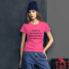 The key to success is to focus on goals, not obstacles. - Ladies Ringspun Fashion Fit T-Shirt Motivational quotes 7815793