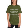 The past cannot be changed. The future is yet in your power. - Unisex Short Sleeve T-Shirt Motivational quotes 7815056