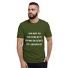 The key to success is to focus on goals, not obstacles. - Lightweight Fashion Short Sleeve T-Shirt Motivational quotes 7814386