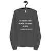 It takes two flints to make a fire. - Louisa May Alcott - Unisex Long Sleeve T-Shirt Motivational quotes 7814035