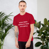 Good things happen to those who hustle. - Unisex Short Sleeve T-Shirt Motivational quotes 7815159