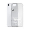 You can't make everybody happy. You are not a jar of Nutella. - iPhone Case Funny quotes 7833438