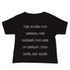 The more you weight, the harder you are to kidnap. Stay safe, eat cake! - Baby Short Sleeve Tee Funny quotes 7833404