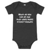 What do you call an owl that does magic tricks? Hoodini - Baby Jersey Short Sleeve One Piece Funny quotes 7834818