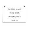 Nothing is lost until your mother can't find it. - Photo Paper Poster Funny quotes 7833626