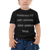 Overpack. It's why suitcases have wheels now. - Toddler Short Sleeve Tee Funny quotes 7834125