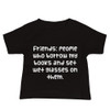 Friends: people who borrow my books and set wet glasses on them. - Baby Short Sleeve Tee Funny quotes 7833705