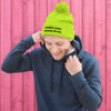 Happiness looks gorgeous on you. - Pom Pom Knit Cap Motivational quotes 7835179