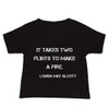 It takes two flints to make a fire. - Louisa May Alcott - Baby Short Sleeve Tee Motivational quotes 7833802