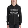Be fearless in the pursuit of what sets your soul on fire. - Unisex Triblend Lightweight Zip Hoodie Motivational quotes 7833150
