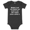 Maybe if we tell people the brain is an app, they'll start using it. - Baby Jersey Short Sleeve One Piece Funny quotes 7834779