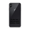 If you fall, I will be there. Signed: Floor. - iPhone Case Funny quotes 7833204