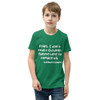 Folks, I don't trust children. They're here to replace us. - Stephen Colbert - Youth Short Sleeve Tee Funny quotes 7834970