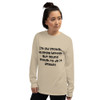 I'm old enough to know better. But young enough to do it anyway. - Ultra Cotton Long Sleeve T-Shirt Funny quotes 7820829