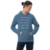 I like rumors. I find out so much about me that I didn't even know. - Unisex Hooded Sweatshirt Funny quotes 7832818
