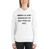 Mindset is what separates the best from the rest. - Unisex Fleece Pullover Hoodie Motivational quotes 7833557