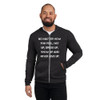 No matter how you feel, get up, dress up, show up and never give up. - Unisex Triblend Lightweight Zip Hoodie Motivational quotes 7833219