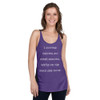 I stopped fighting my inner demons. We're on the same side now. - Ladies Triblend Racerback Tank Funny quotes 7832875