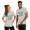 Don't stop when you're tired. Stop when you're done. - Unisex Short Sleeve Jersey T-Shirt Motivational quotes 7826583