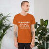 He who laughs last didn't get the joke - Charles de Gaulle - Unisex Short Sleeve Jersey T-Shirt Funny quotes 7832844