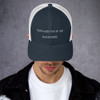 Run like you stole something. - Retro Trucker Cap Funny quotes 7835153