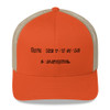 Run like you stole something. - Retro Trucker Cap Funny quotes 7835153