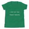 I just got that Friday feeling. - Youth Short Sleeve Tee Funny quotes 7834670