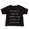 The more you weight the harder you are to kidnap. Stay safe eat cake. - Baby Short Sleeve Tee Funny quotes 7833672