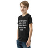 I am actually quite a nice person. Until you piss me off! - Youth Short Sleeve Tee Funny quotes 7834468