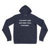 You don't gain anything from stressing. - Unisex Fleece Pullover Hoodie Motivational quotes 7833791
