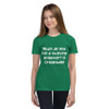 What do you call a thieving alligator? A Crookodile - Youth Short Sleeve Tee Funny quotes 7835028