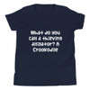 What do you call a thieving alligator? A Crookodile - Youth Short Sleeve Tee Funny quotes 7835028