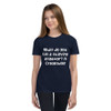 What do you call a thieving alligator? A Crookodile - Youth Short Sleeve Tee Funny quotes 7835028
