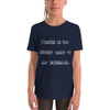 There is no angry way to say bubbles. - Youth Short Sleeve Tee Funny quotes 7834027